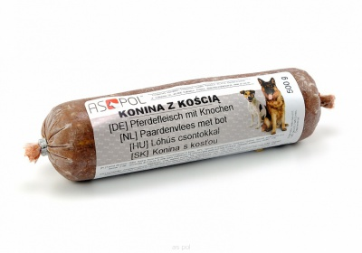 Aspol Zirga gaļa ar kauliem 500g