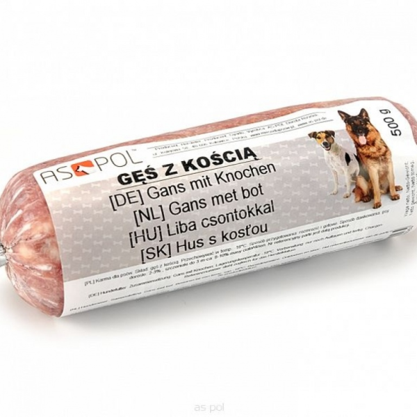 Aspol Zoss gaļa ar kauliem 500g
