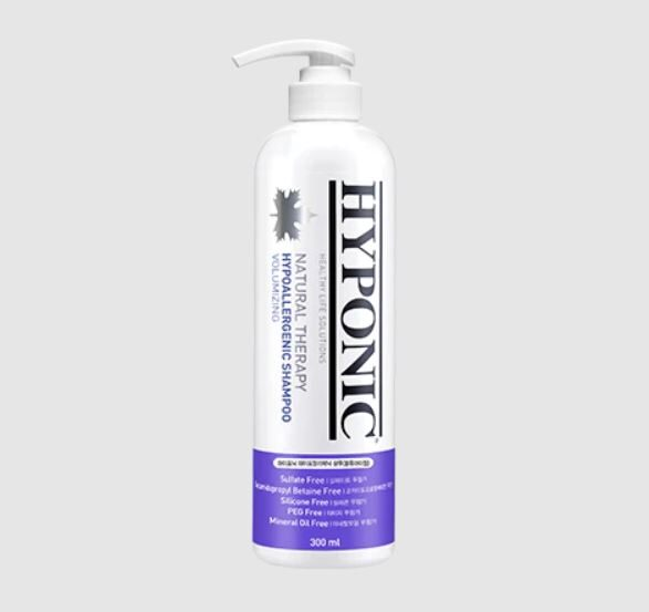 HYPONIC HYPOALLERGENIC VOLUMIZING SHAMPOO for dogs, 300 ml - šampūns apjomam suņiem