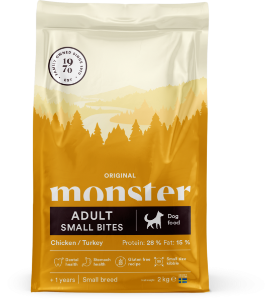 Monster Original Adult Small Bites 2kg