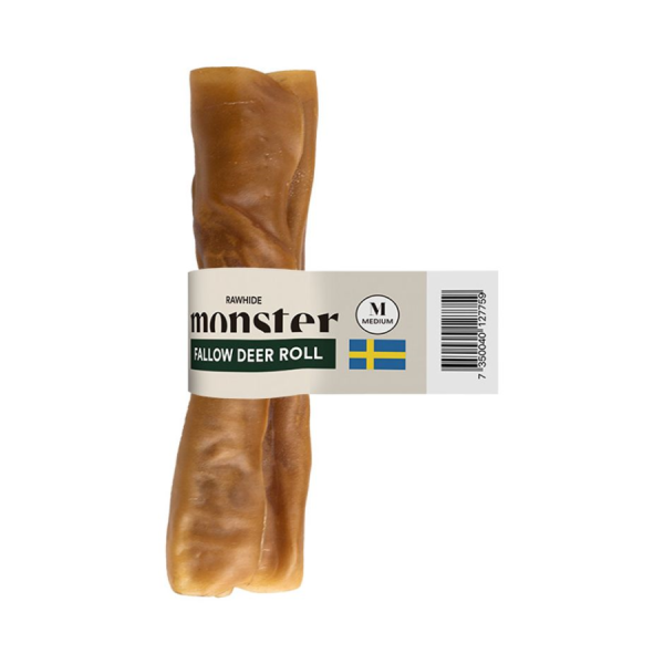 Monster Raw Fallow Deer Roll M