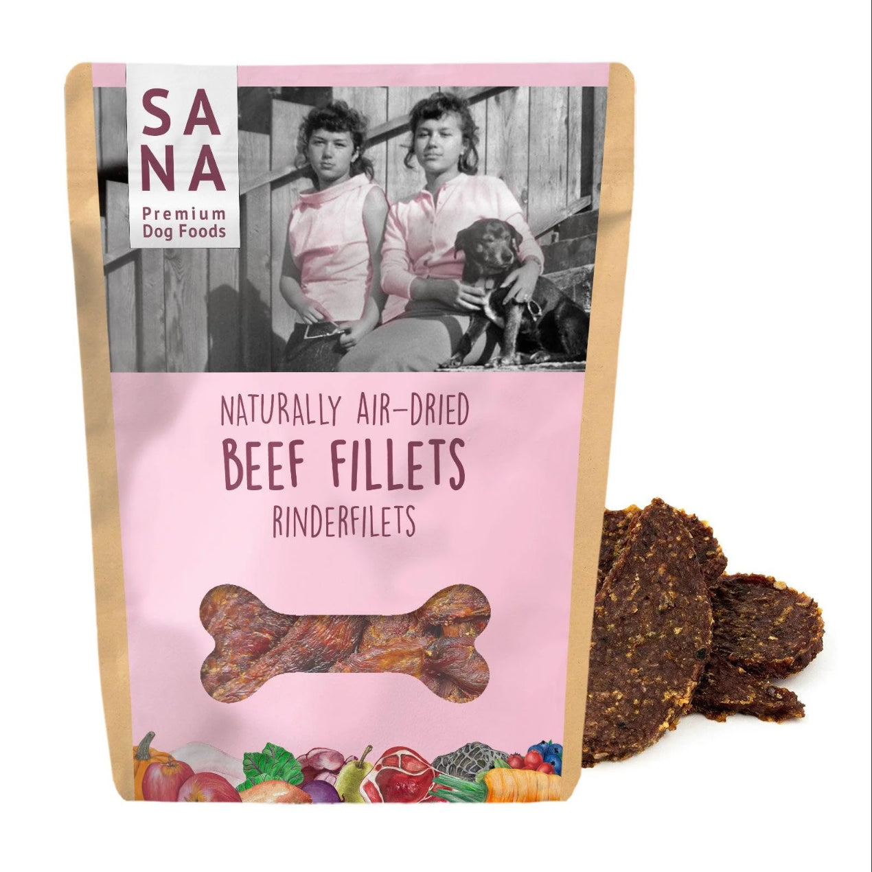 SANADOG liellopa filejas (100g)