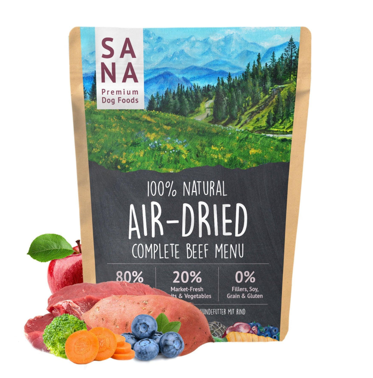 SANADOG Air dried liellops (1kg)