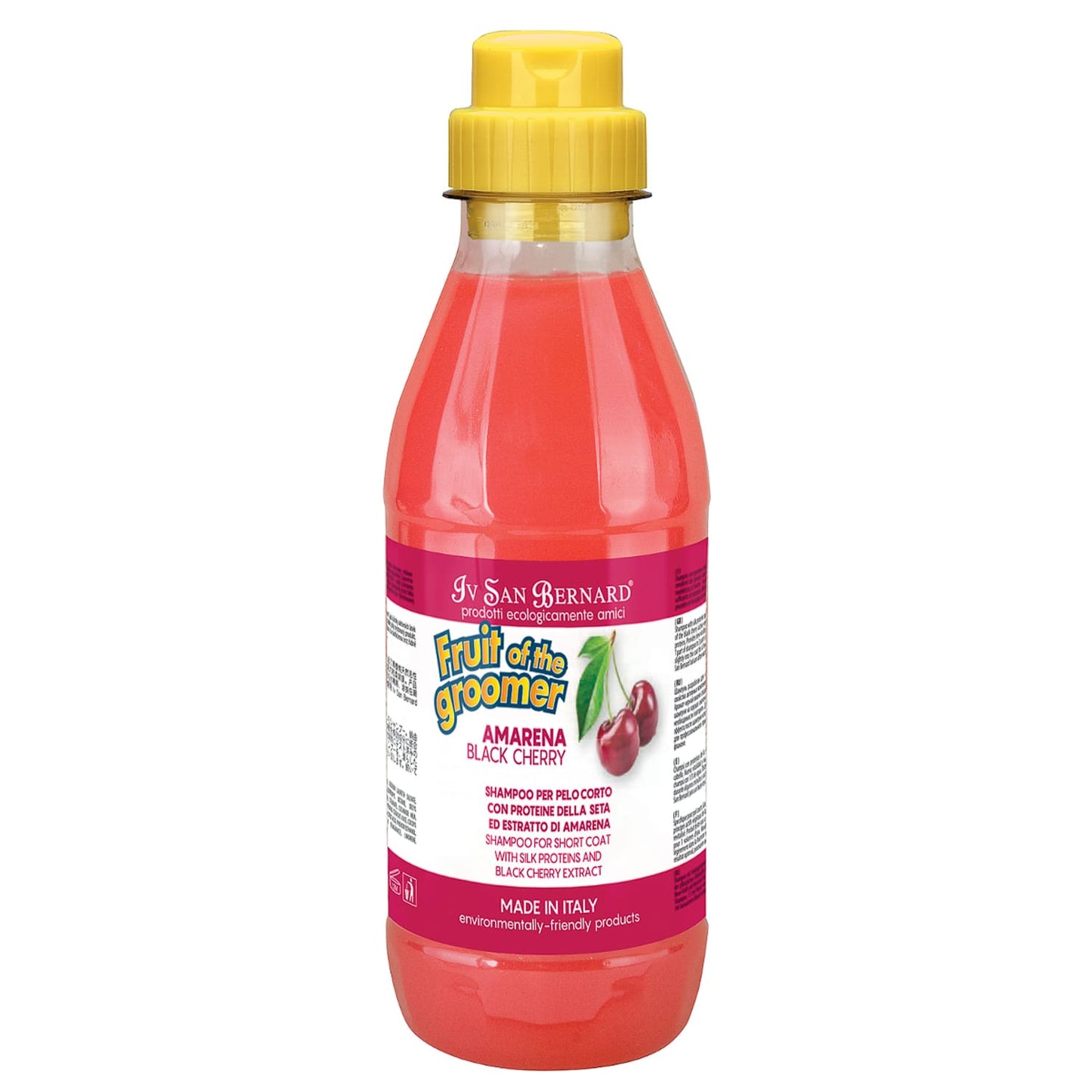 Iv San Bernard Black Cherry (Amarena) Shampoo, 500 ml - īsai spalvai un biežai lietošanai