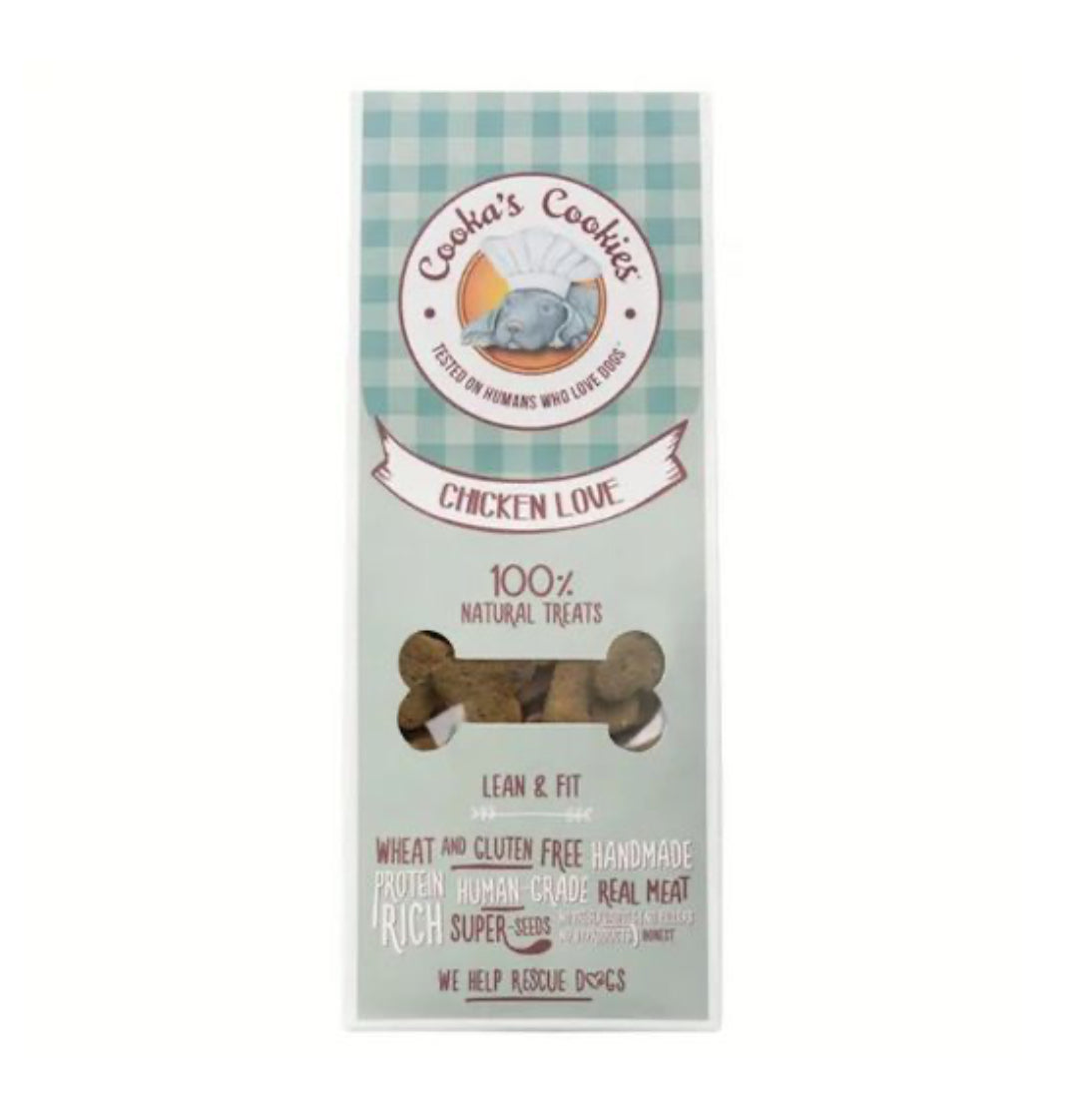 Cooka’s Cookies vistas mīlestība kauliņi 100g