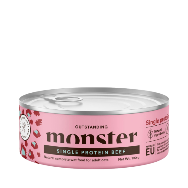 Monster Cat Adult Single Protein Beef 200g