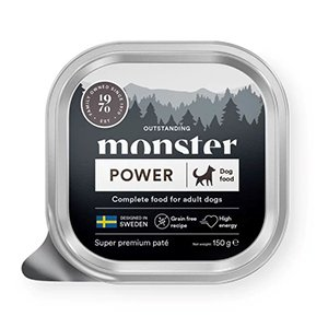 Monster Dog Power Chicken Pate Tray 150g