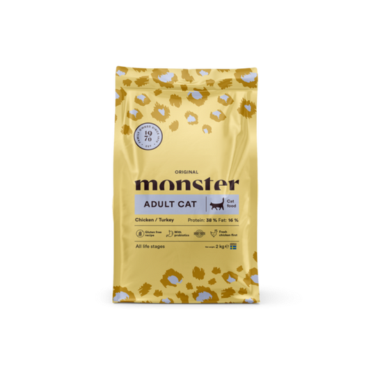 Monster Cat Original Adult Chick/Turkey 2kg
