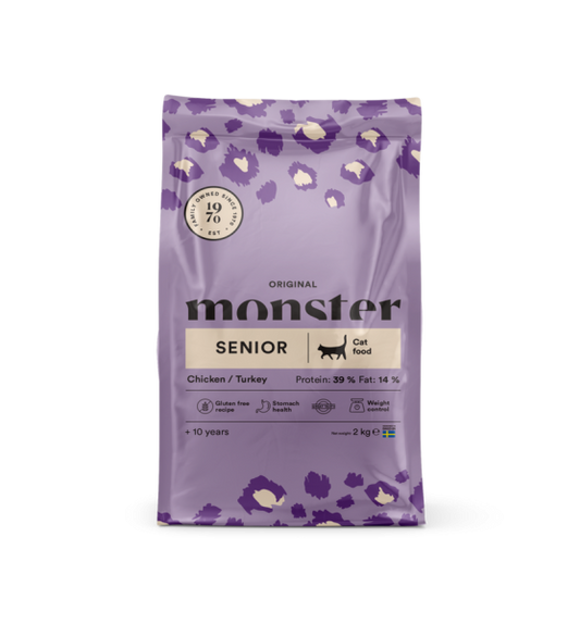 Monster Cat Original Senior Chicken/Turkey 2kg