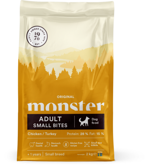 Monster Original Adult Small Bites 2kg