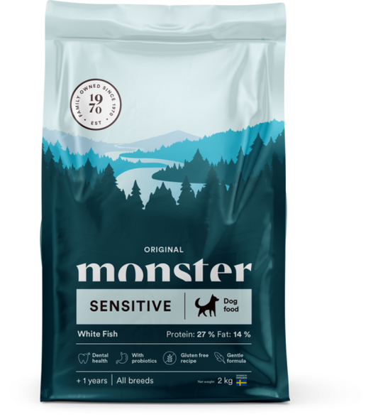 Monster Dog Original Sensitive White Fish 2kg