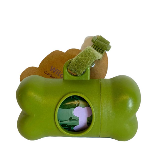Green Bone Dispenser + 1 Roll Forest Berries