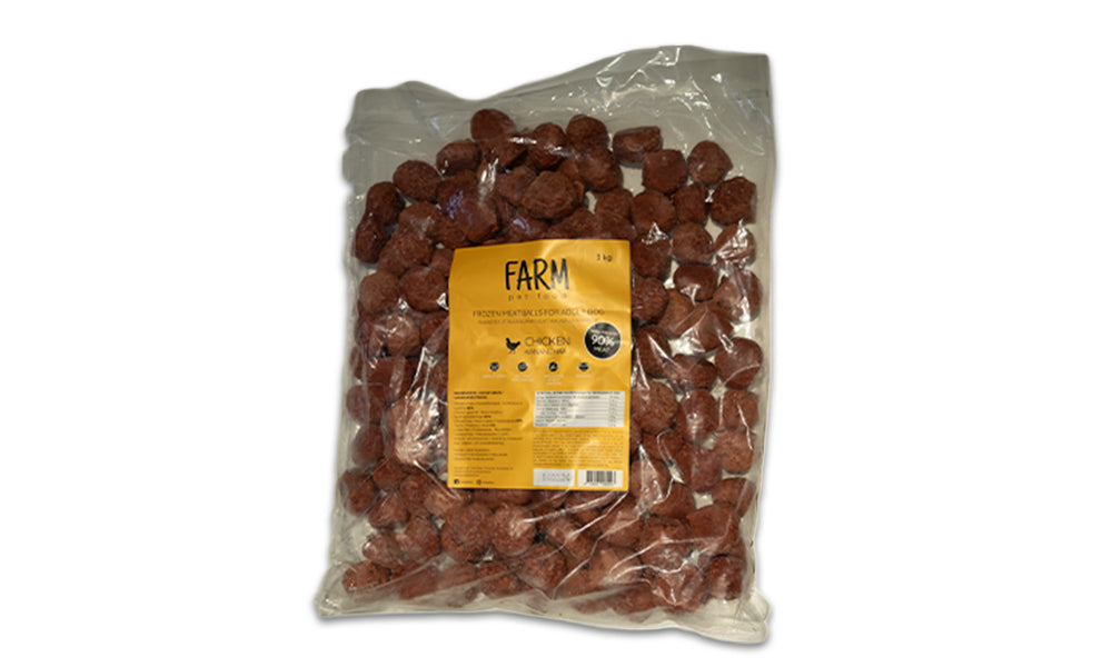 FARM pet food vistas bumbiņas 3kg
