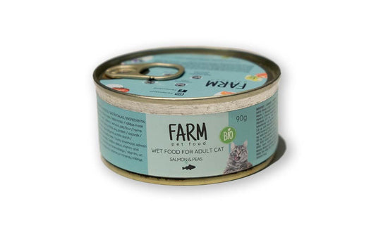FARM pet food lasis ar zirņiem 90g