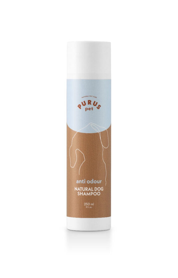 Purus Pet Dabīgs suņu šampūns pret nepatīkamu aromātu “Anti odour” 250ml