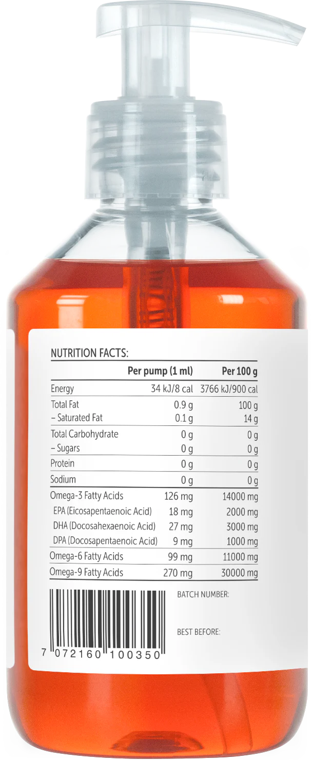 BRILLIANT Lašu eļļa mājdzīvniekiem 300ml
