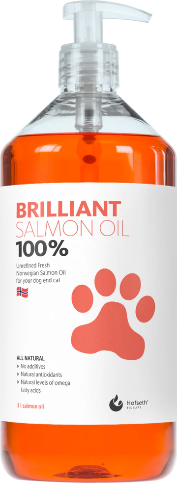 BRILLIANT Lašu eļļa mājdzīvniekiem 1000ml