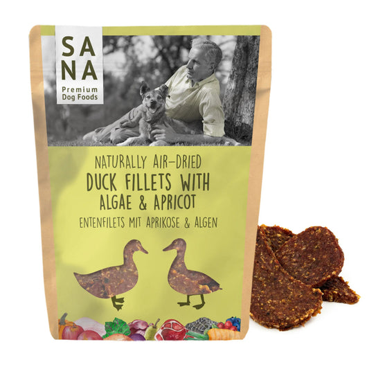 SANADOG Pīles filejas burgeri ar aprikozēm un aļģēm (100g)
