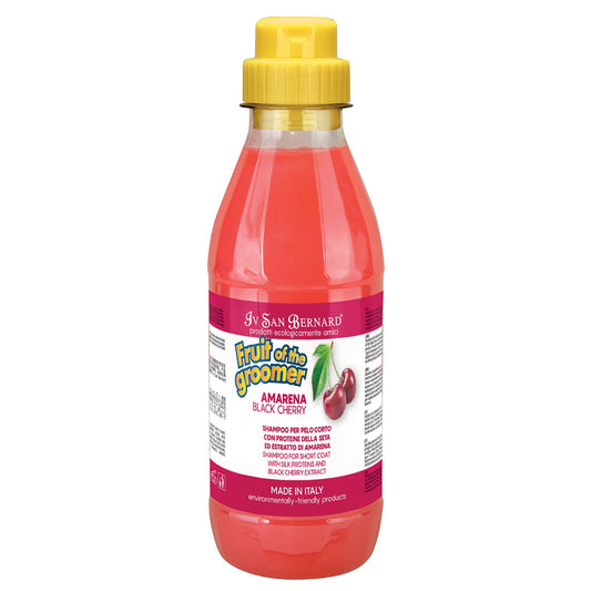 Iv San Bernard Black Cherry (Amarena) Shampoo, 500 ml - īsai spalvai un biežai lietošanai