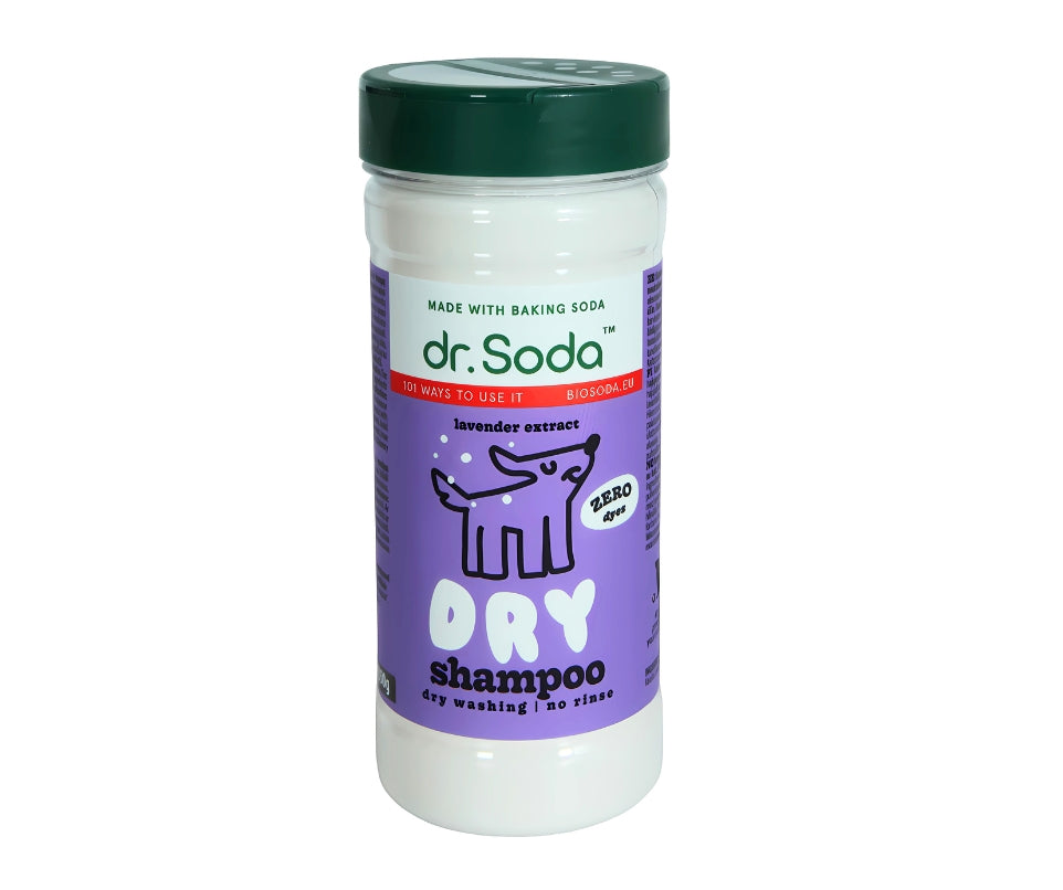 Dr.Soda Dry dog shampoo for light cleaning and odour neutralisation 350g