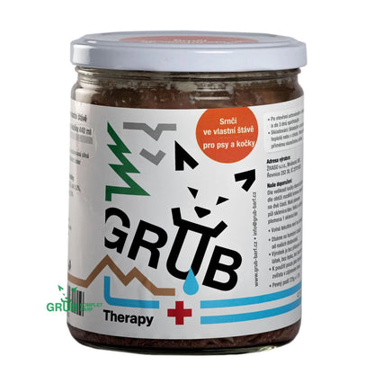 Grub Barf briežu gaļa savā sulā, 220ml